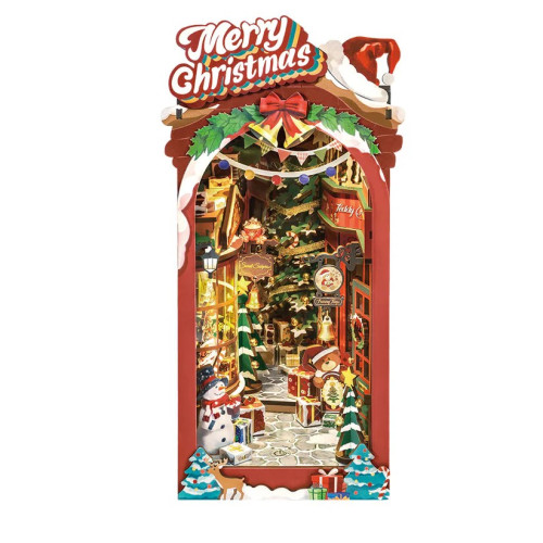 ROBOTIME 3D ДЪРВЕН ПЪЗЕЛ CHRISTMAS STREET 289 ЧАСТИ TGC06