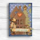 STAMPERIA SILENT NIGHT JUNK JOURNAL ФОКУС ТОЧКИ 8 ГРЪБЧЕТА И 8 СТРАНИЦИ С ИЗРЕЗКИ - SBJKS06