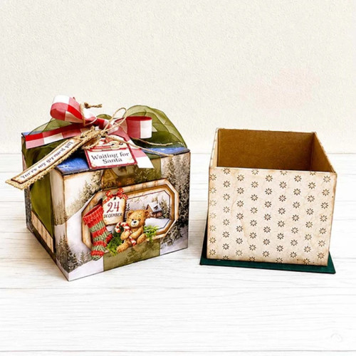 STAMPERIA SILENT NIGHT JUNK JOURNAL ФОКУС ТОЧКИ 8 ГРЪБЧЕТА И 8 СТРАНИЦИ С ИЗРЕЗКИ - SBJKS06
