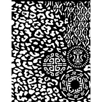 STAMPERIA MEDIA STENCIL - ШАБЛОН 20 Х 25 СМ - KSTD062