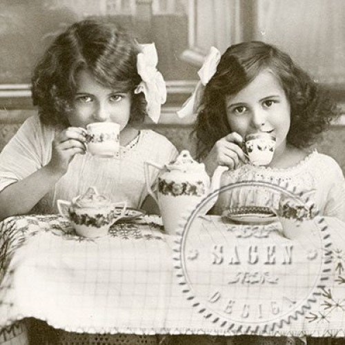 SAGEN VINTAGE NAPKINS FOR DECOUPAGE 33/33 CM - 80018