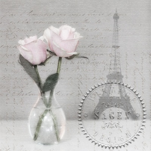 SAGEN VINTAGE NAPKINS FOR DECOUPAGE 33/33 CM - 80072