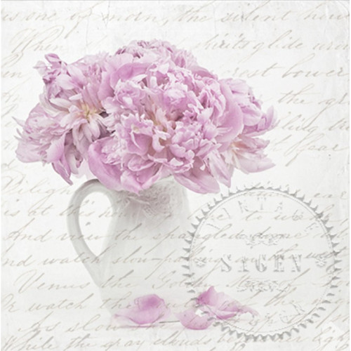 SAGEN VINTAGE NAPKINS FOR DECOUPAGE 33/33 CM - 80097