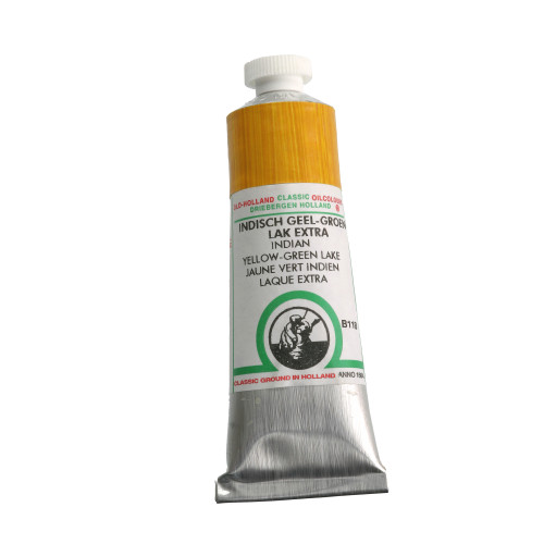 OLD HOLLAND МАСЛЕНА БОЯ 40 МЛ-INDIAN YELLOW-GREEN LAKE EXTRA