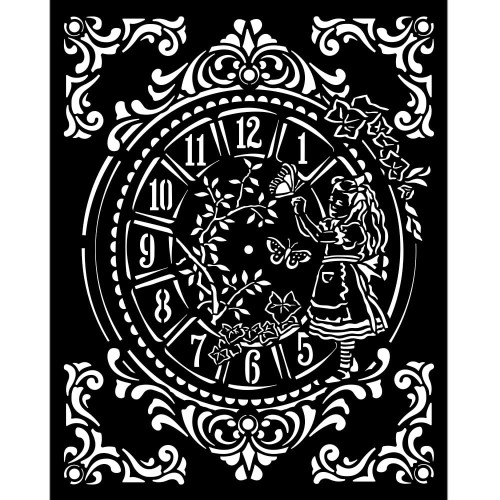 STAMPERIA MEDIA STENCIL - ШАБЛОН 20 Х 25 СМ - KSTD090