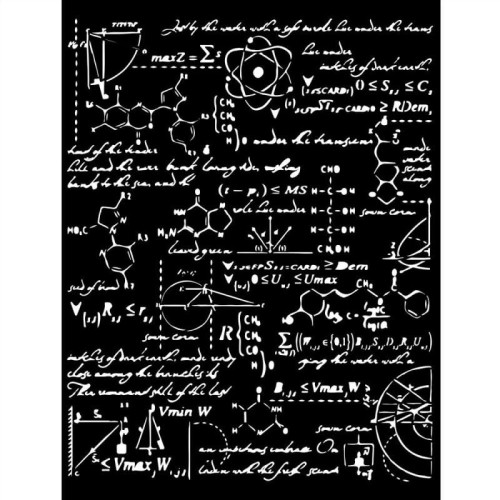 STAMPERIA MEDIA STENCIL - ШАБЛОН 20 Х 25 СМ - KSTD097