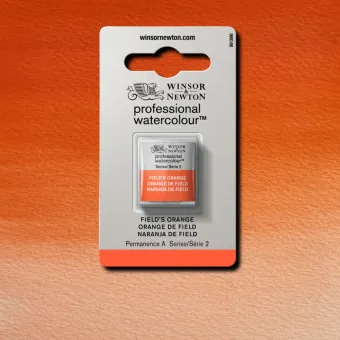 W&N АКВАРЕЛНА БОЯ PROFESSIONAL H/PAN - FIELD'S ORANGE