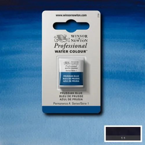 W&N АКВАРЕЛНА БОЯ PROFESSIONAL H/PAN - PRUSSIAN BLUE