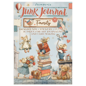 STAMPERIA FAMILY JUNK JOURNAL - SBJK11