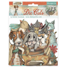 STAMPERIA FURRY FRIENDS DIE CUTS DFLDC121