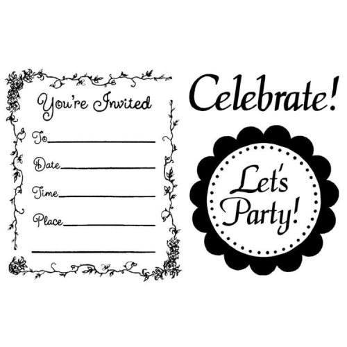 STAMPERIA ACRYLIC STAMPS - СИЛИКОНОВ ПЕЧАТ WTK 126