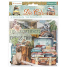 STAMPERIA ART OF TRAVELLING DIE CUTS DFLDC131