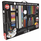 DALER ROWNEY ART STUDIO SET WITH EASEL 200 PARTS