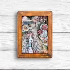 STAMPERIA FURRY FRIENDS ШАБЛОН 12 Х 25 СМ - KSTDL132