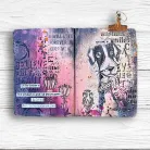 STAMPERIA FURRY FRIENDS ШАБЛОН 12 Х 25 СМ - KSTDL132