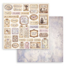STAMPERIA QUIET DAYS БЛОКЧЕ ХАРТИЯ 20,3/20,3 СМ - SBBS134