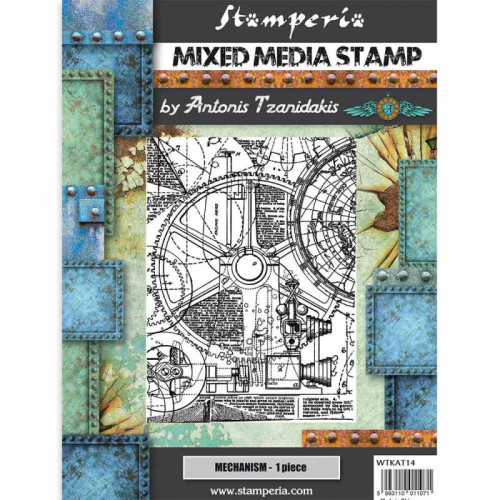 STAMPERIA MIXED MEDIA STAMPS - ГУМЕНИ ПЕЧАТИ WTKAT14