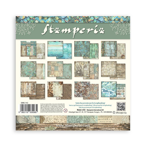 STAMPERIA SONGS OF THE SEA БЛОКЧЕ 30,5/30,5СМ - SBBL142