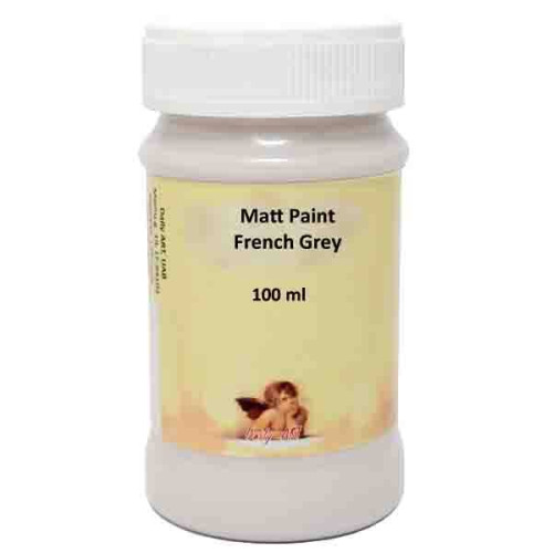 DAILY ART ACRYLIC PAINT MAT 100 ML - FRENCH GRAY