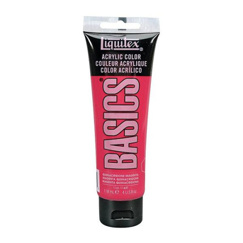 LIQUITEX АКРИЛНА БОЯ BASICS 118 МЛ-МАДЖЕНТА 1046114