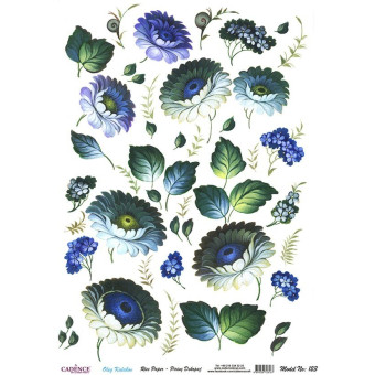 CADENCE DECOUPAGE RICE PAPER A4 - 123