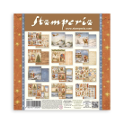 STAMPERIA SILENT NIGHT BLOCK PAPER 20.3/20.3 CM - SBBS148