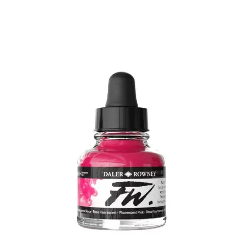 DALER ROWNEY ACRYLIC INK FW 29.5 ML - FLUO PINK 160029538