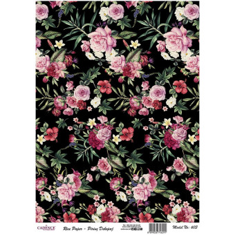 CADENCE DECOUPAGE RICE PAPER A3 - 603