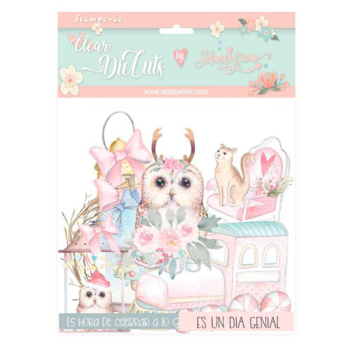 STAMPERIA CLEAR DIE CUTS 40 БР. DFLDCP17