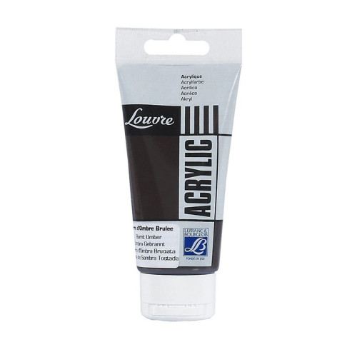 L&B АКРИЛНА БОЯ LOUVRE 80 МЛ - BURNT UMBER 477