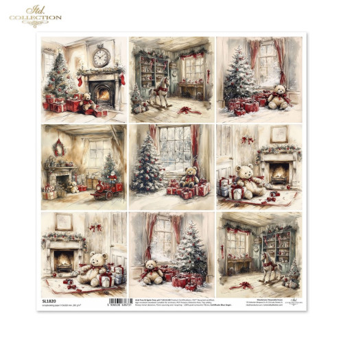 ITD COLLECTION ДИЗАЙНЕРСКИ КАРТОН 31/32 - SL1820