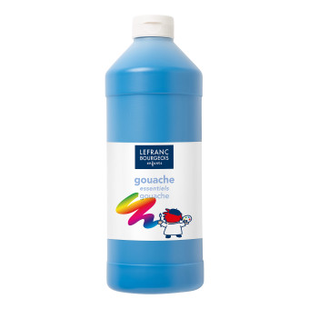 L&B TEMPERA PAINT 1 LITER - BLUE 188518