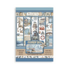 STAMPERIA SILENT SEA WASHI PAD 8 SHEETS A5 - SBW19