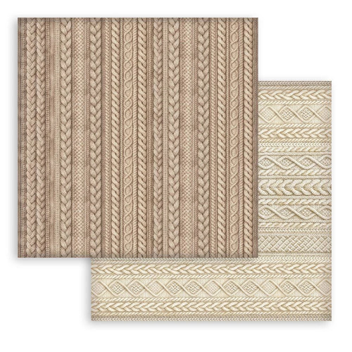 STAMPERIA WHITE CHRISTMAS BLOCK 30.5/30.5 CM - SBBL191