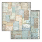 STAMPERIA WHITE CHRISTMAS BLOCK 30.5/30.5 CM - SBBL191