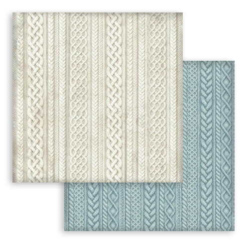 STAMPERIA WHITE CHRISTMAS BLOCK 30.5/30.5 CM - SBBL191