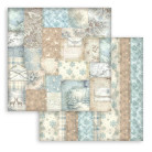 STAMPERIA WHITE CHRISTMAS BLOCK 30.5/30.5 CM - SBBL191