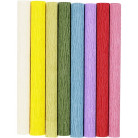 CREATIV CREPE PAPER 105 GSM 25/60 CM. 8 ROLLS SET 209003