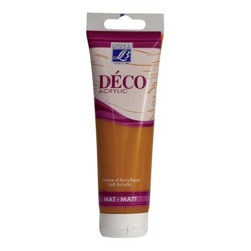 L&B АКРИЛНА БОЯ DECO MAT 120 МЛ - MANDARIN 221