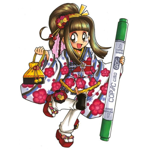 COPIC CIAO SET - 5+1 MANGA SET # 8