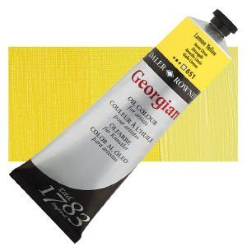 DALER ROWNEY МАСЛЕНА БОЯ GEORGIAN 225 МЛ. - LEMON YELLOW