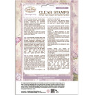 STAMPERIA QUIET DAYS STAMPS 14/18CM WTK230