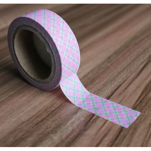 WASHI TAPE - DECORATION TAPE - CHECKERED