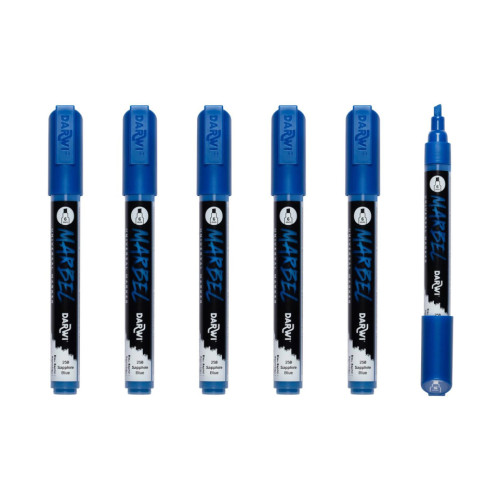 MARBEL ACRYLIC MARKER 6 MM - SAPPHIRE BLUE 258
