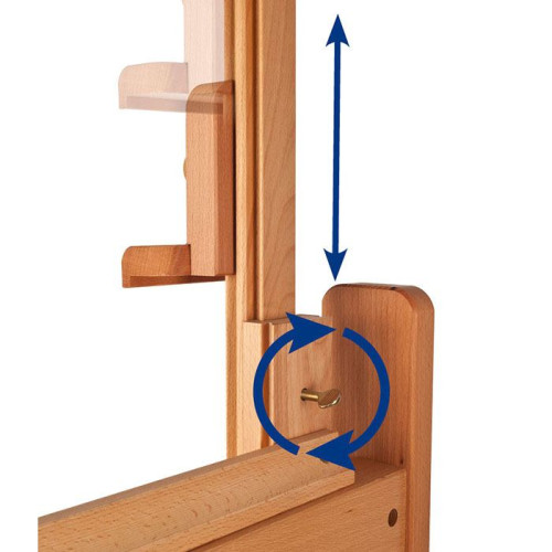 MABEF DOUBLE TRIPOD WITH CRANK M/02