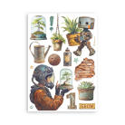 STAMPERIA A NEW BEGINNING WASHI PAD 8 ЛИСТА A5 - SBW31