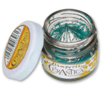 STAMPERIA CERANTICA 20 ML - WAX PASTE METALLIC TURQUOISE