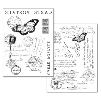 STAMPERIA CARTE PER TRANSFER - ТРАНСФЕРНА ХАРТИЯ DFTR024