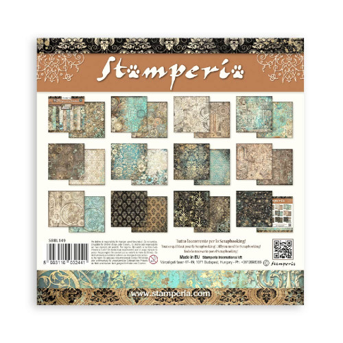 STAMPERIA FANTASY WORLD BLOCK 30.5/30.5CM - SBBL149