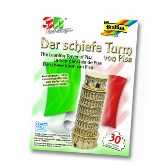 FOLIA 3 D ПЪЗЕЛ DER SCHIEFE TURM VON PISA